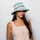 Bucket Woven Sun Hat Μπλε Bucket Woven Sun Hat Μπλε