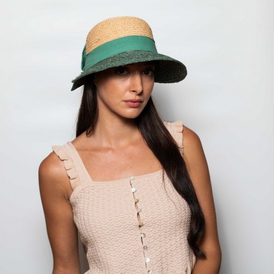 Semicloche Raffia Twisted Βεραμάν Semicloche Raffia Twisted Βεραμάν