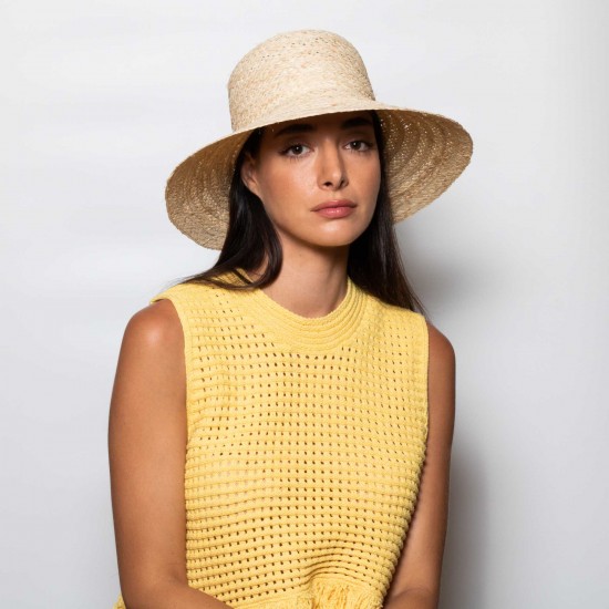 Καπελίνα Capri Raffia Natural