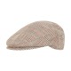 Flat Cap Prince De Galles Beige Flat Cap Prince De Galles Beige