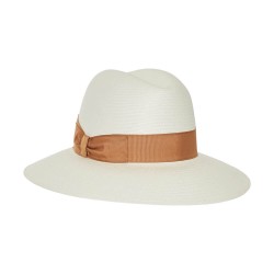Claudette Panama Fine Wide Brim Beige