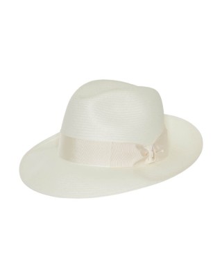 Amedeo Fine Panama Wide Brim White R