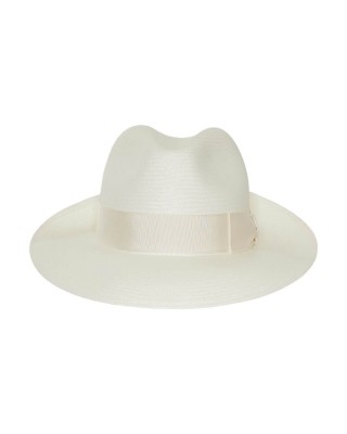 Amedeo Fine Panama Wide Brim White R