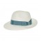 Amedeo Fine Panama Wide Brim Turchino