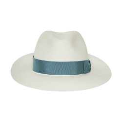 Amedeo Fine Panama Wide Brim Turchino