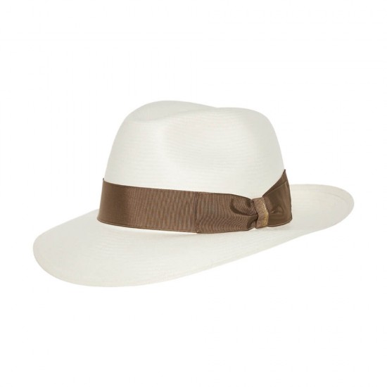 Amedeo Fine Panama Wide Brim Noce R