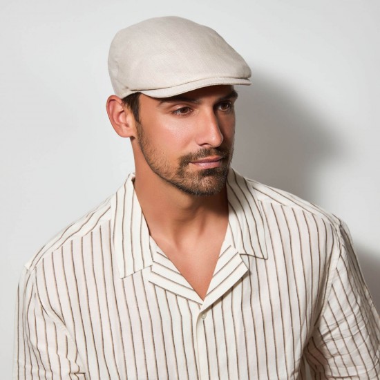 Ivy Linen Chambray Ecru 