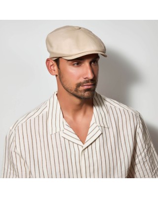 Brooklyn Newsboy Cap Μπεζ 