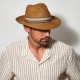 Fedora Καφέ Striped Solévo