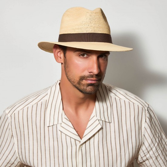 Original Panama Hat Ιντυ Natural Crochet