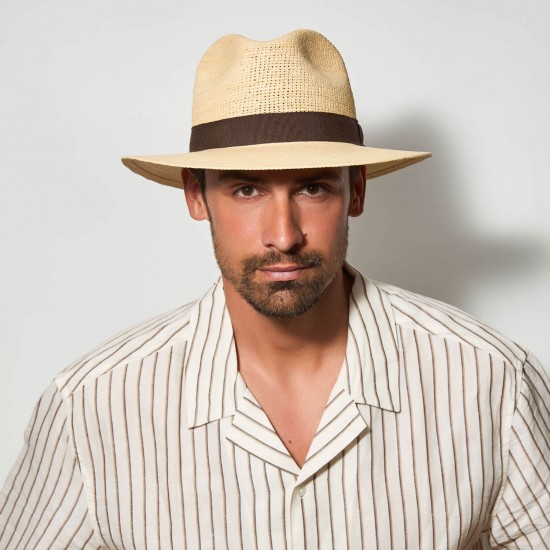 Original Panama Hat Ιντυ Natural Crochet