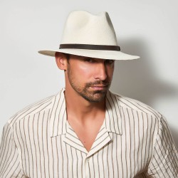 Original Panama Hat Ιντυ Leather