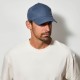 Καπέλο Baseball Linen Buckle Μπλε 