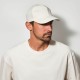 Baseball Cap Linen Buckle Ivory