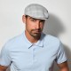 Flat Cap Estate Plaid Light Grey
