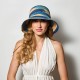 Bucket Raffia Crochet Μπλε