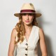 Original Panama Hat Indy Supreme Natural Bordo R