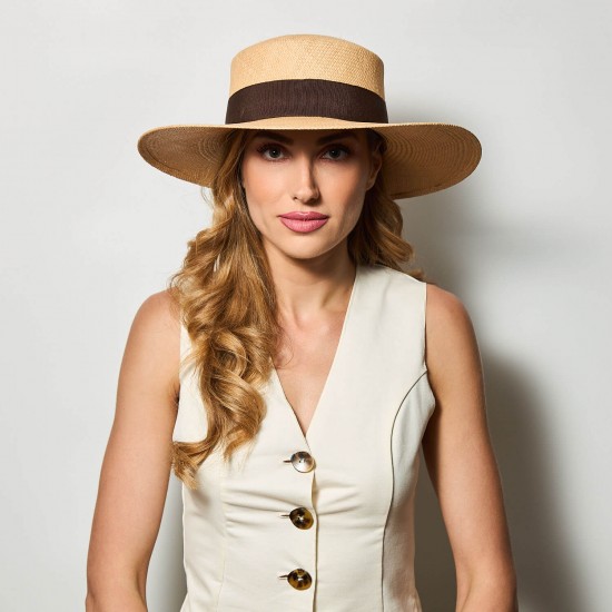 Original Panama Hat Ingrid Μπεζ