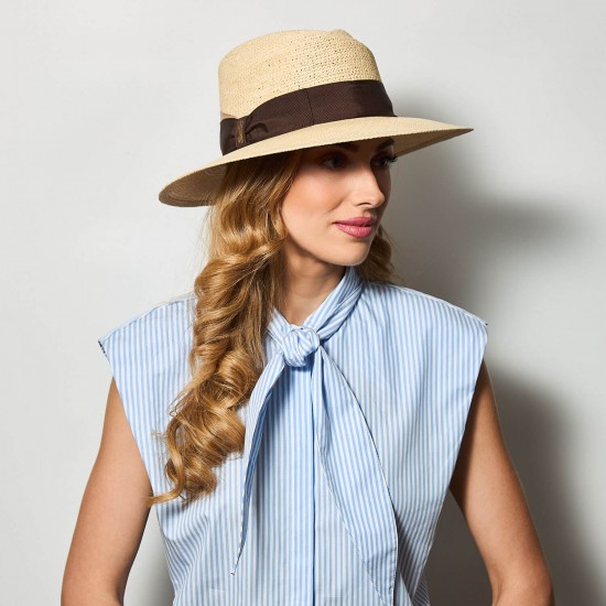 Romy Panama Semicrochet Wide Brim