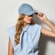 Καπέλο Baseball Linen Buckle Γαλάζιο