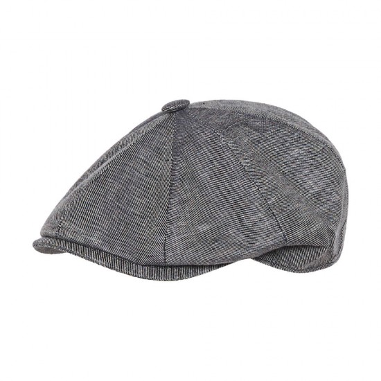 Baker Boy Linen Grey Medio