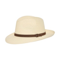 Fedora Εκρού Ζωνάκι Solévo