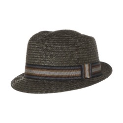 Cuba Pork Pie Diamond Ανθρακί Striped R