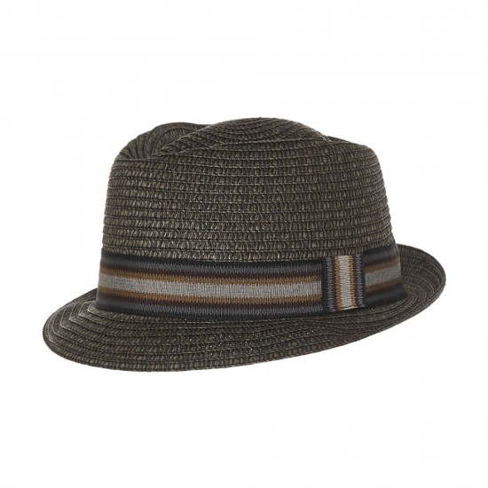 Cuba Pork Pie Diamond Ανθρακί Striped R