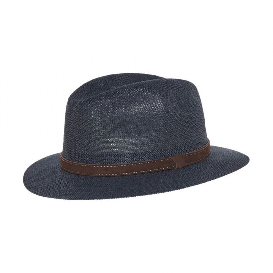 Ιντυ Roll-Up Travel Hat Blue