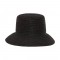 Bucket Cecelia Raffia Black