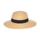 Καπελίνα Wide Brim Raffia Natural