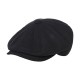 Brooklyn Newsboy Cap Black