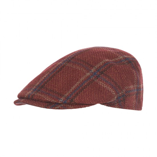 Ivy Cap Copper Check Shetland
