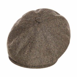 Brooklyn Newsboy Cap Heritage Ψαροκόκκαλο Μπεζ