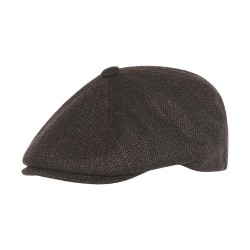 Brooklyn Newsboy Cap Heritage Ψαροκόκκαλο Καφέ