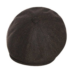 Brooklyn Newsboy Cap Heritage Ψαροκόκκαλο Καφέ