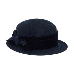 Elegant Wool Hat Μπλέ