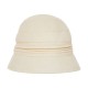 Woolen Bucket Fiore Ecru