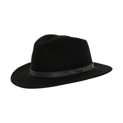 Fedora Hat Jax Μαύρο