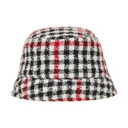 Καπέλο Bucket Pied de Poule Ασπρόμαυρο