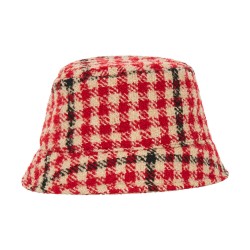Καπέλο Bucket Pied de Poule Κόκκινο