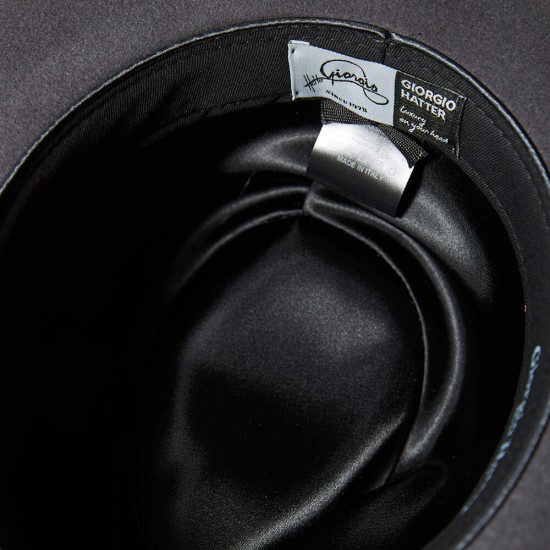 Fedora Hat Cashmere Henry Μαύρο 