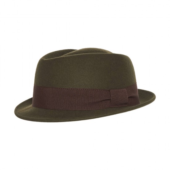 Wool Pork Pie Diamond Λαδί