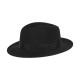 Fedora Hat Cashmere Henry Μαύρο 