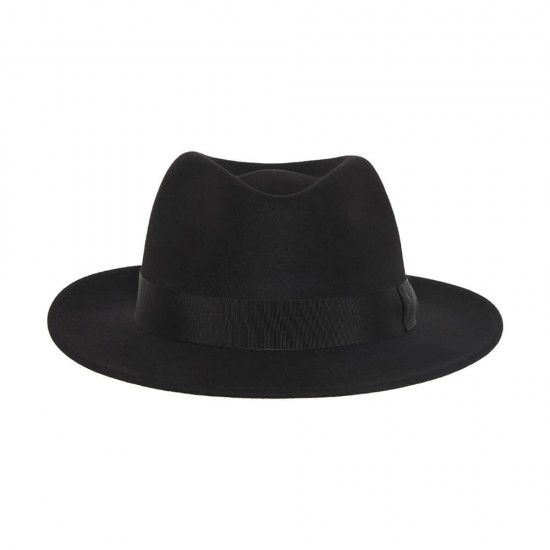 Fedora Hat Cashmere Henry Μαύρο 
