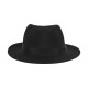 Fedora Hat Cashmere Henry Μαύρο 