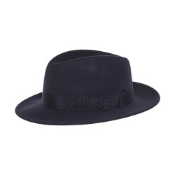 Fedora Hat Cashmere Henry Blue