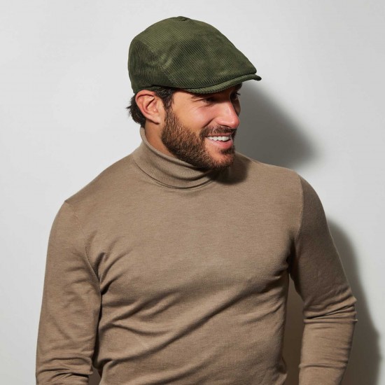 Amalfi Cap Κοτλέ Λαδί