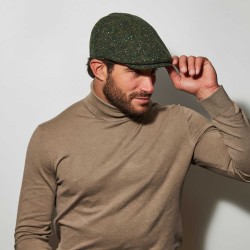 Ivy Cap Ψαροκόκκαλο Τουίντ Πράσινο