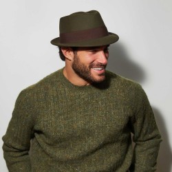 Wool Pork Pie Diamond Λαδί